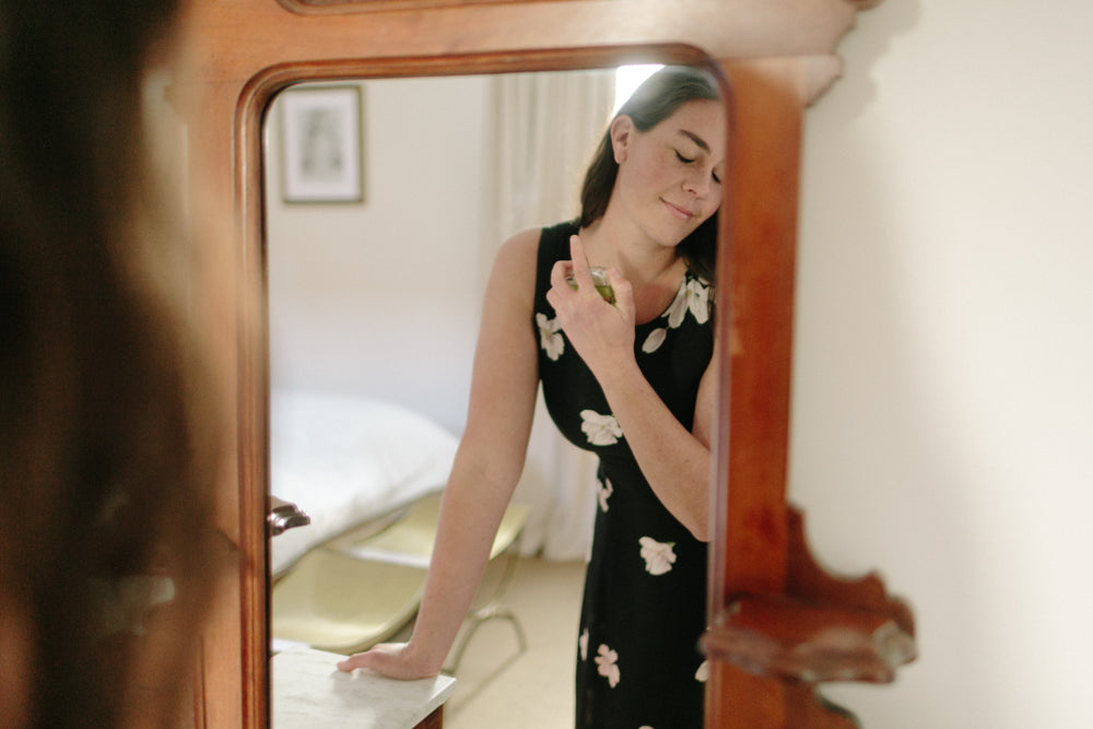 Lori Dress in Black Magnolia