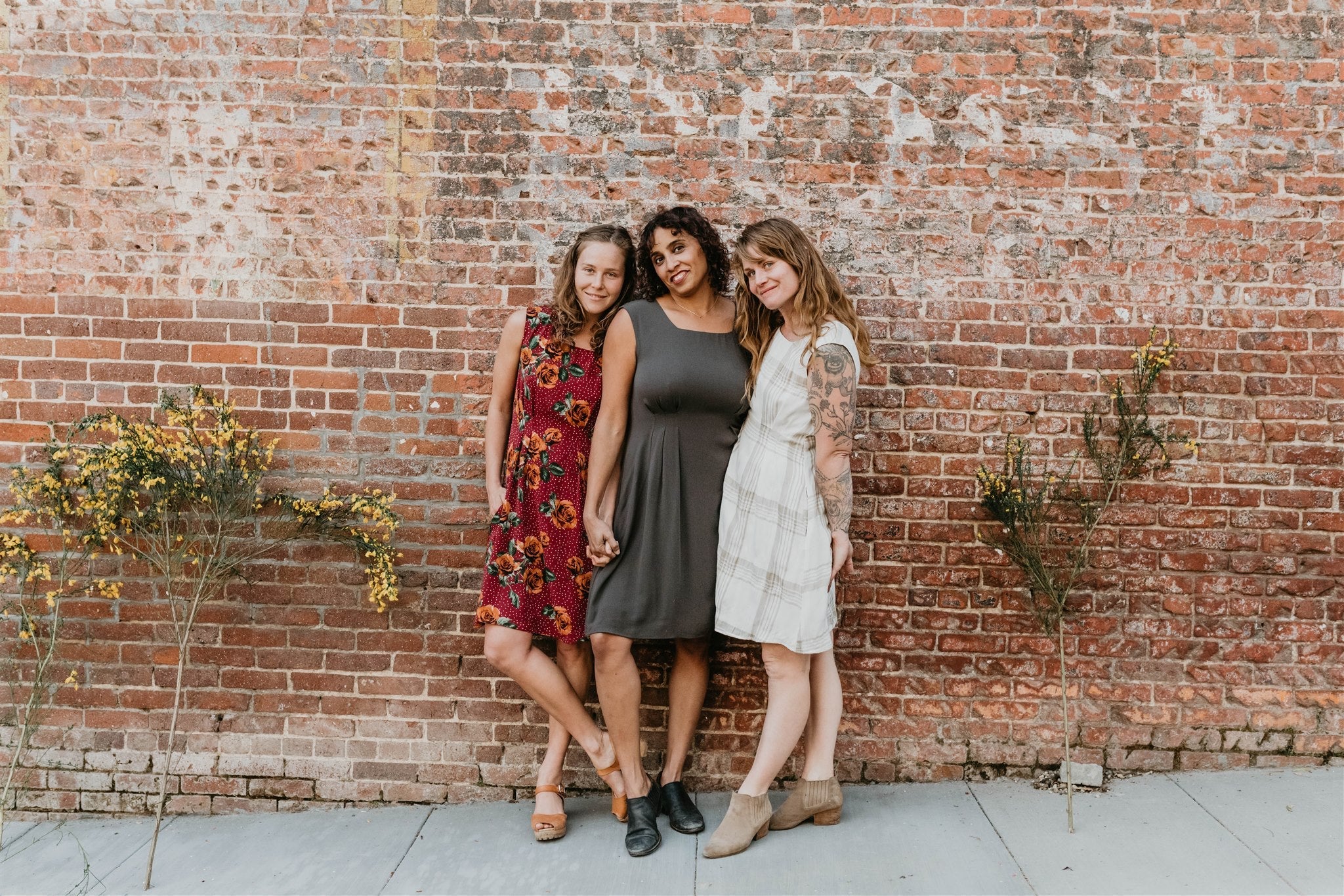 Pleiades Dress in Olive Crepe