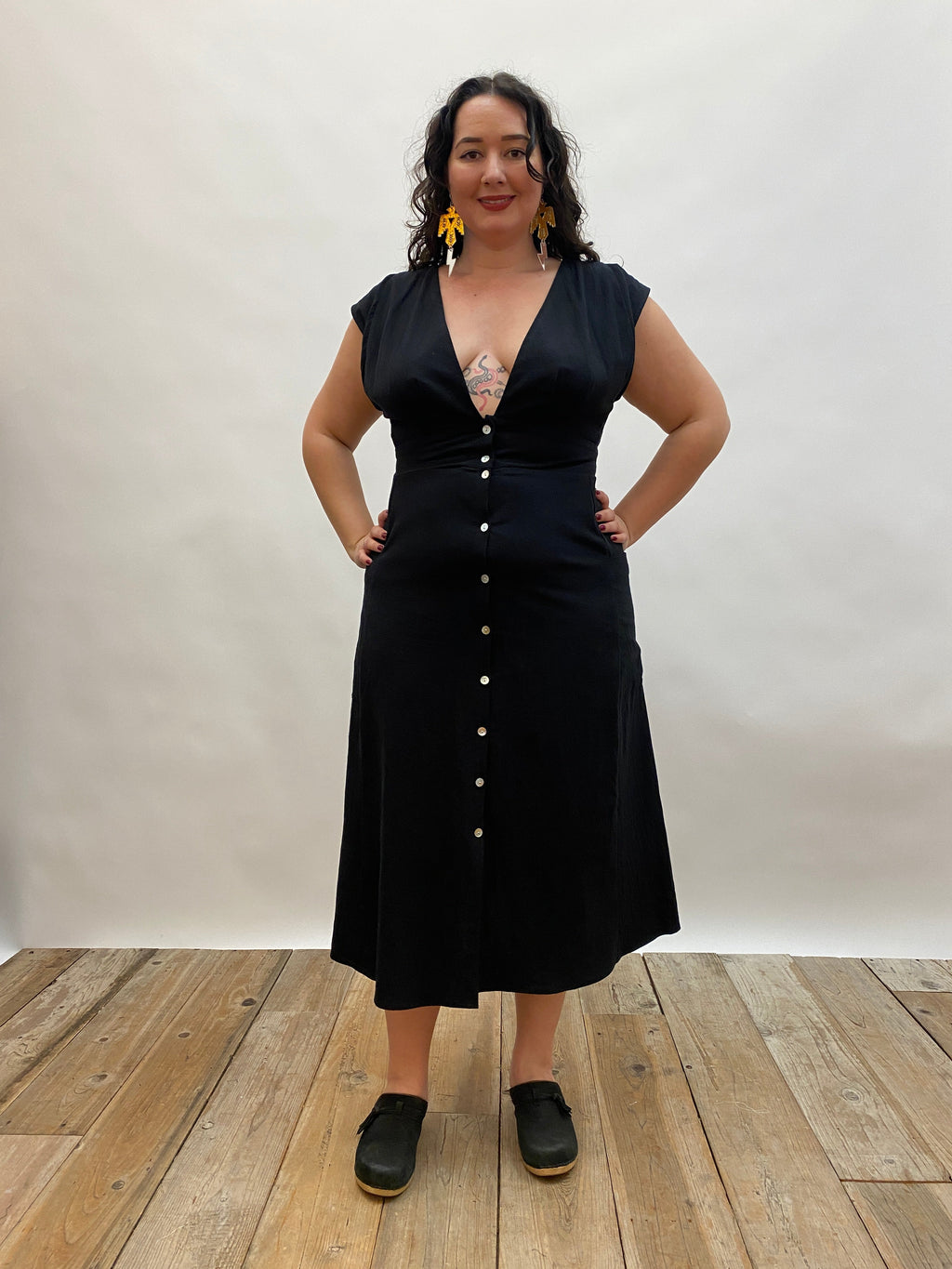 Penelope Dress in Black