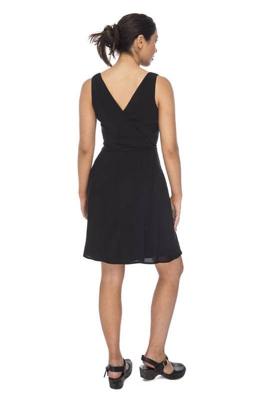 Wrap Dress in Black