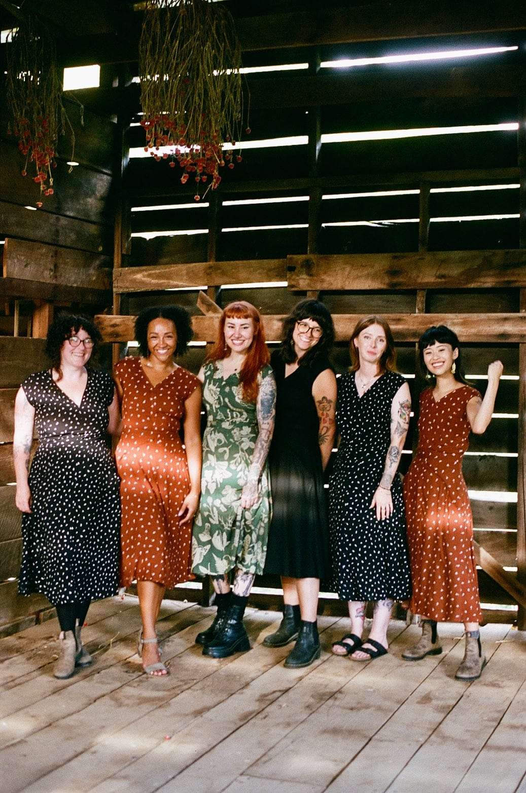 Xena Dress in Emerald Woodland Wonder